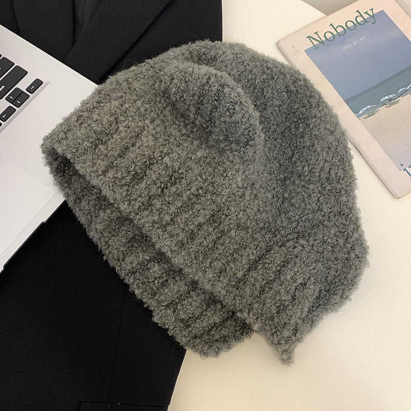 Big-headed Foreign-style Warm Ear Protection Hat