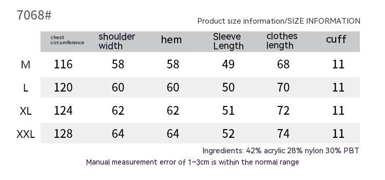 Trend Knitting Round Neck Pullover Men's Sweater