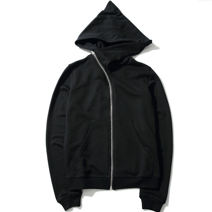 Men's cardigan sweater hoodie