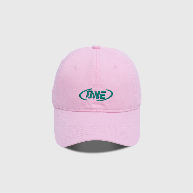 Minimalist Casual Versatile Personality Letter Thorn Brim Peaked Cap
