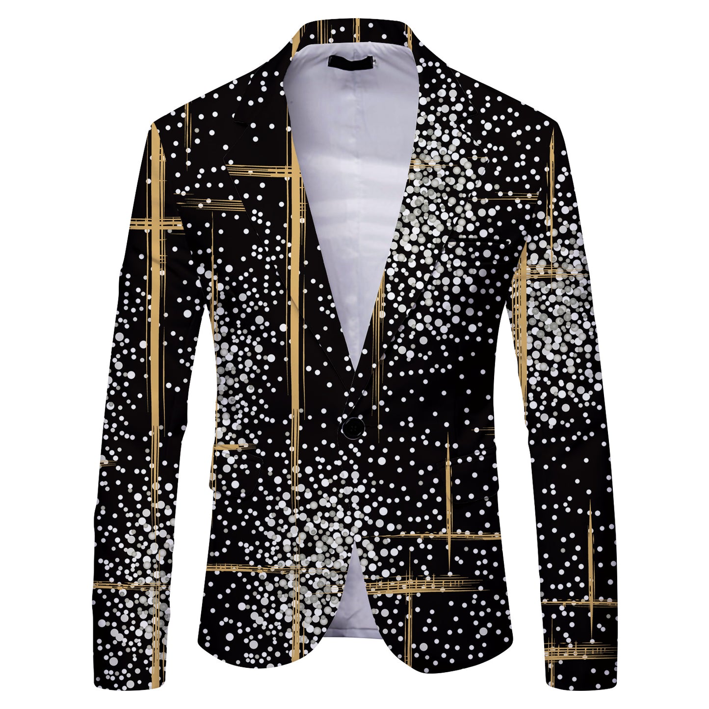 Herre Casual Slim-fit Habitjakke