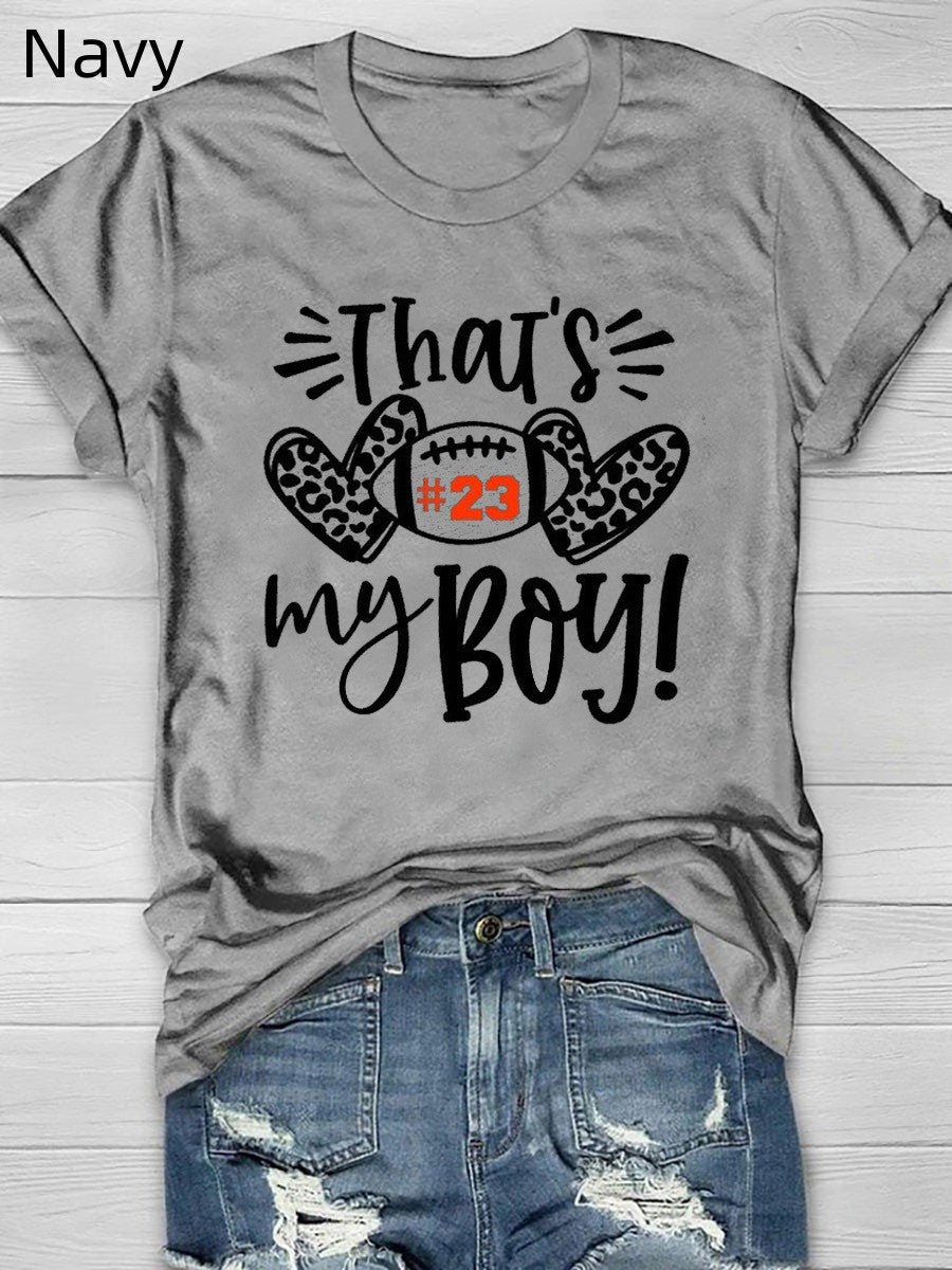Printed Street Short Sleeve Sports T-shirt For Women