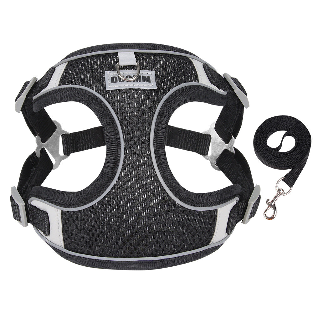 Dog Leash Teddy Breathable Pet Chest Strap