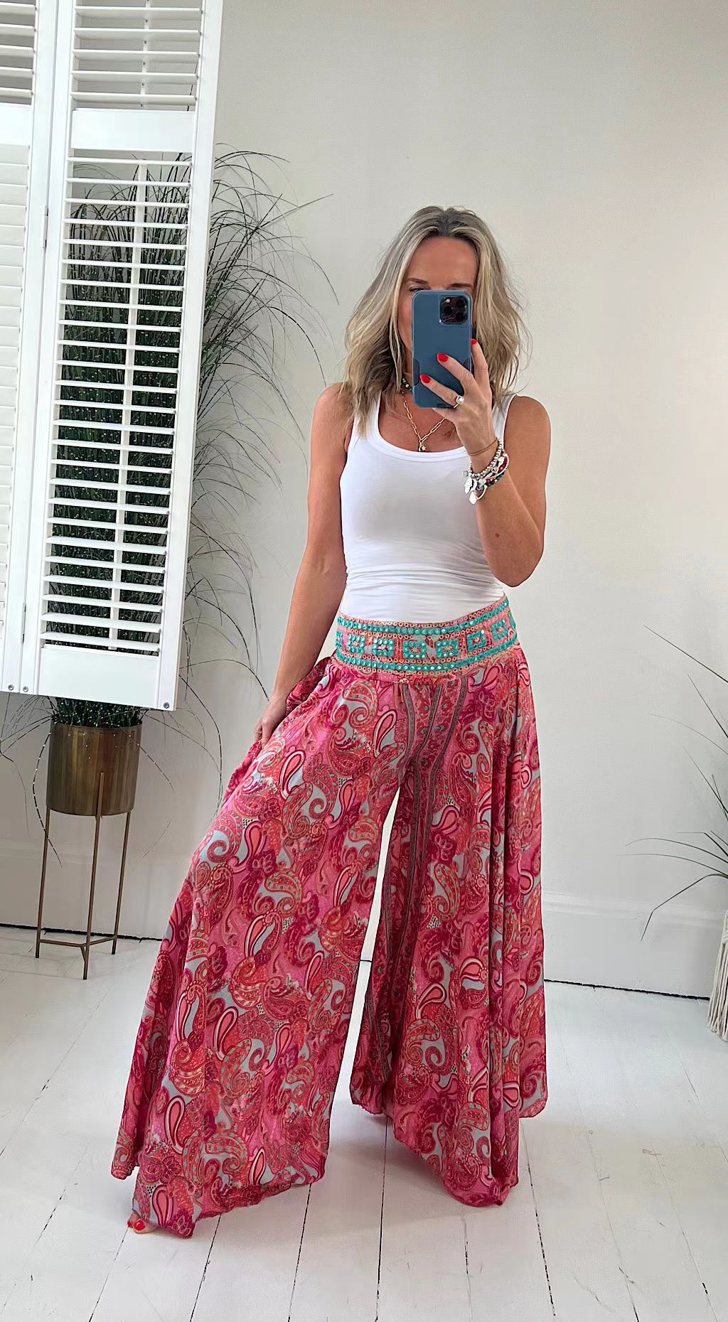 Loose Big Hem Leisure Holiday Skirt For Women