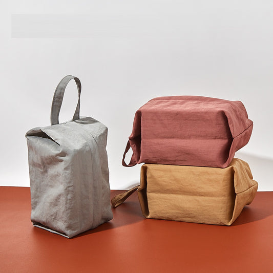 Large Capacity Portable Travel Organizing Small Bag Folding Socks Panties Storage Bag