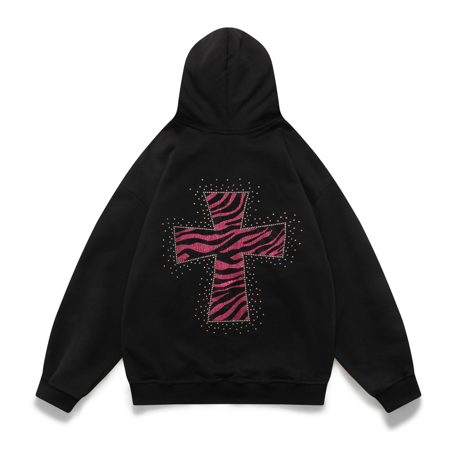Leopard Print Hooded Loose Couple Sweatshirt