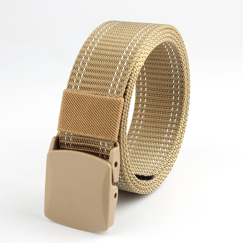 Metal-free Hypoallergenic Belt Nylon Canvas