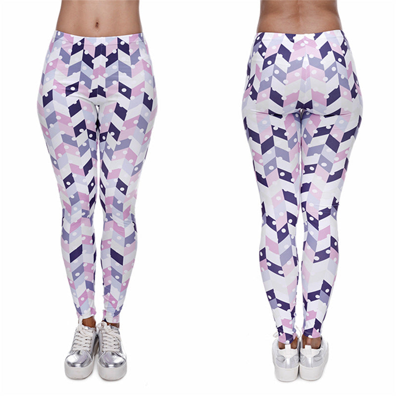 High Waist Sports Yoga Big Leggings Female