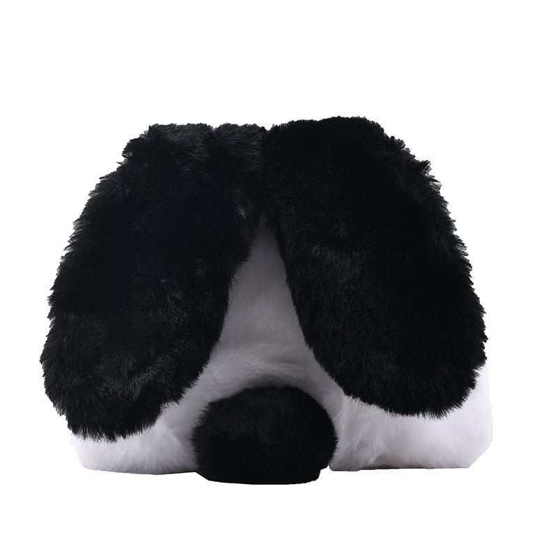 Cute Plush Ears Bunny Tail Fashion Macaron