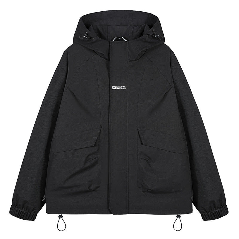 Outdoor Casual Sports Hooded Windproof Jacket