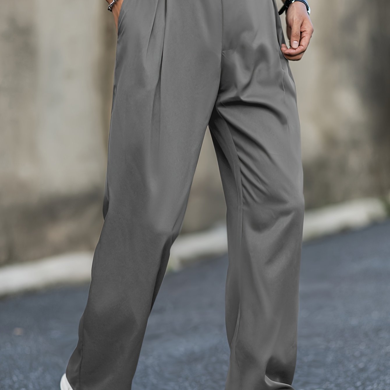 Men's Trousers  Loose Casual Wide Waist