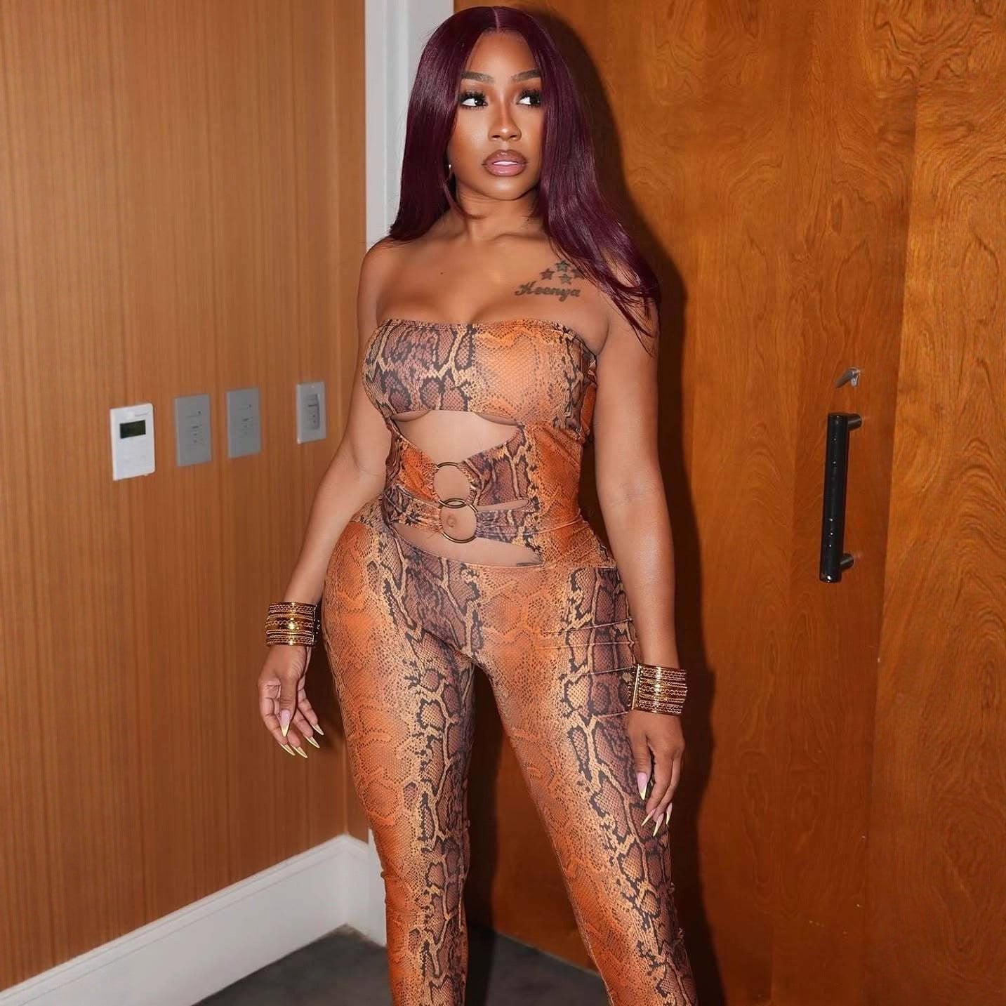 Slim-fit Sexy Strapless Hollow-out Jumpsuit