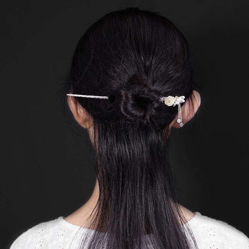 Women's Tassel Buyao Plated Ancient Costume National Fashion Hairpin