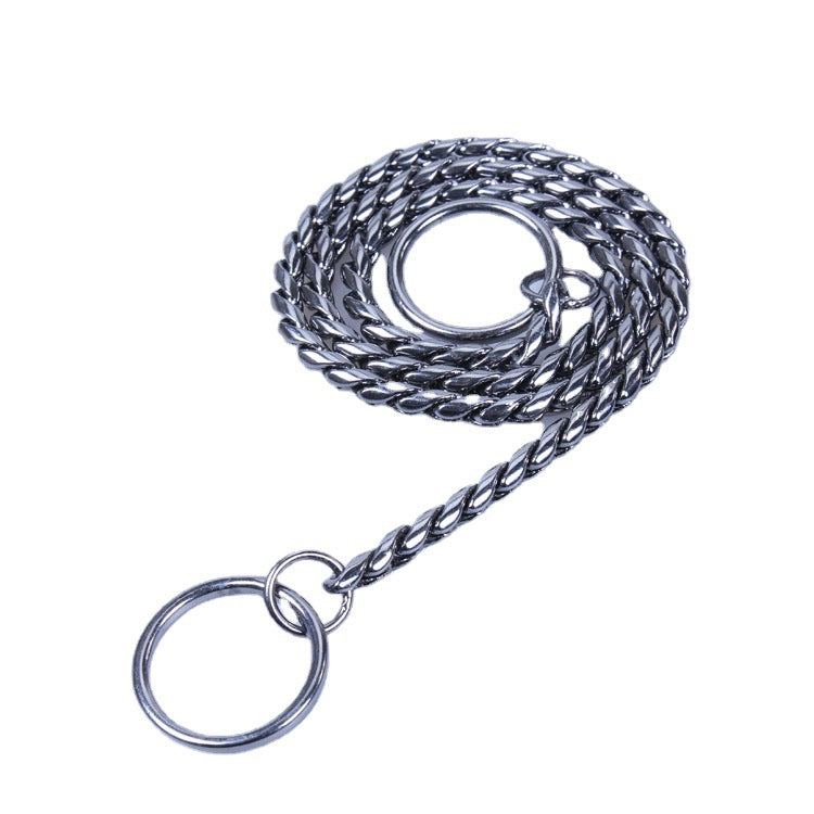 Dog Chain Not Tight Dog Thickened Anti-bite Tensile Stainless Steel