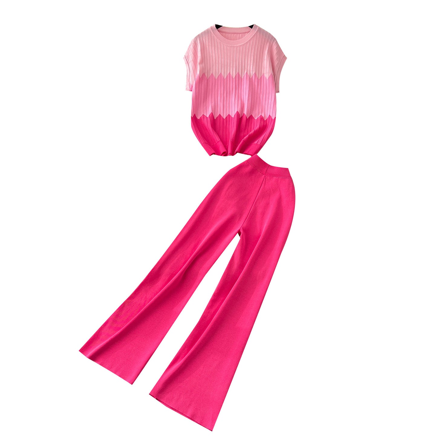 Laid-back High-end Womens Outfit With A Designer Touch