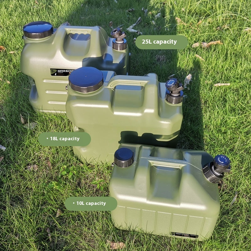 Outdoor Thickened PE Self-driving Travel Large Capacity Portable Water Storage Tank