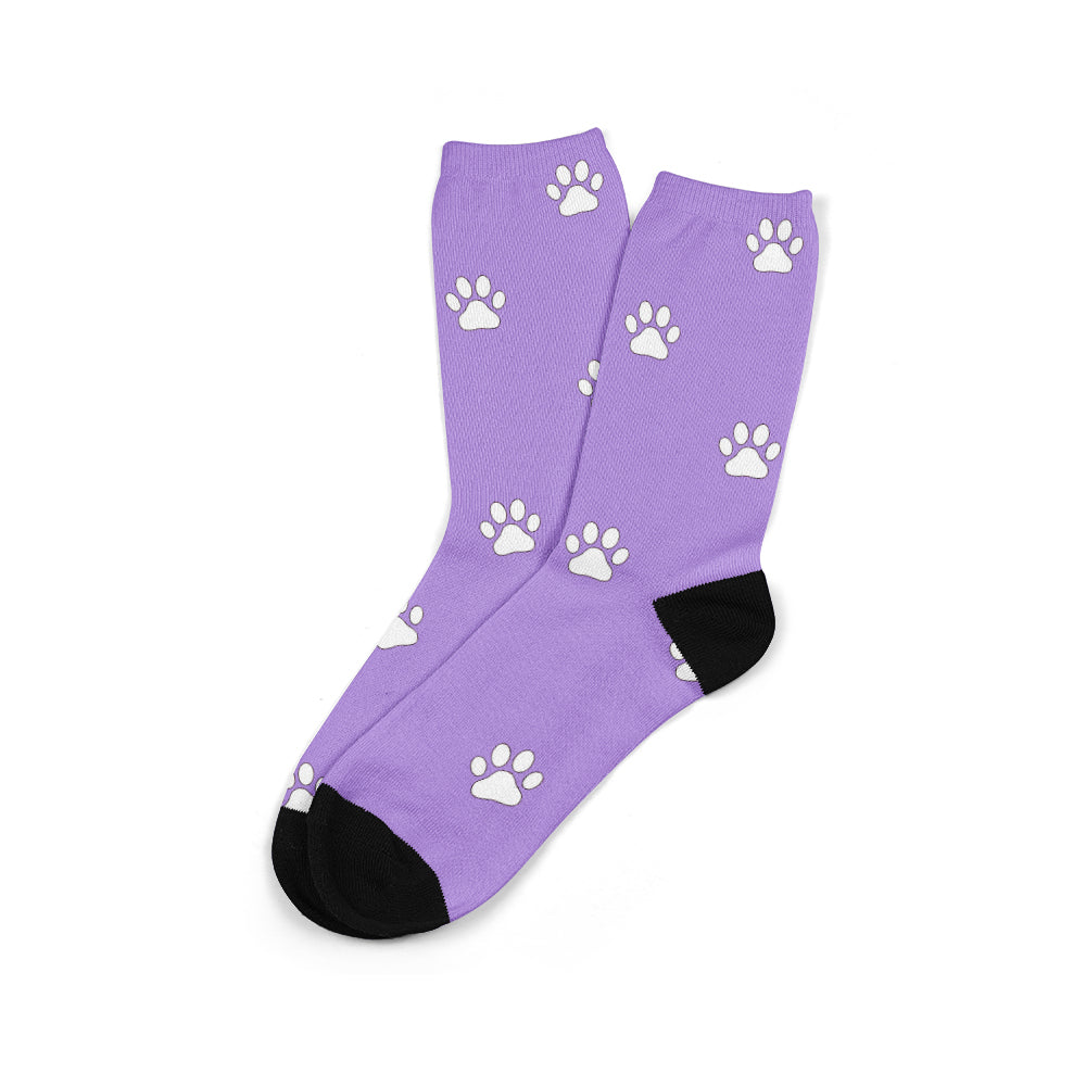 Personalized Photo Fun Male And Female Middle Tube Socks To Make Pictures
