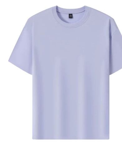 Cotton Round Neck Short Sleeve T-shirt