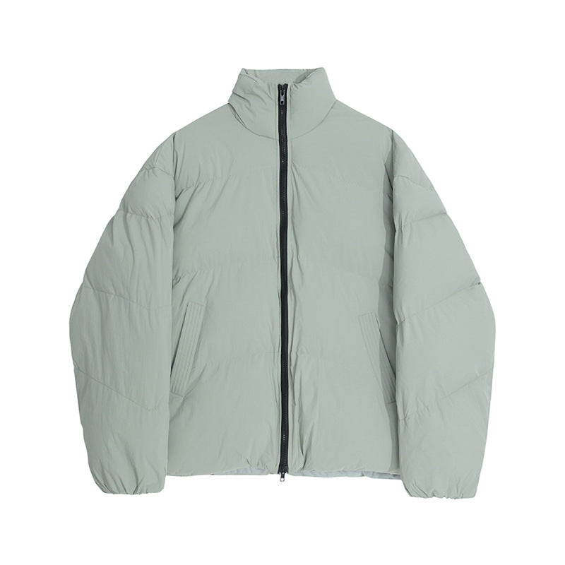 Mens Loose Warm Trendy Korean-Style Down Jacket