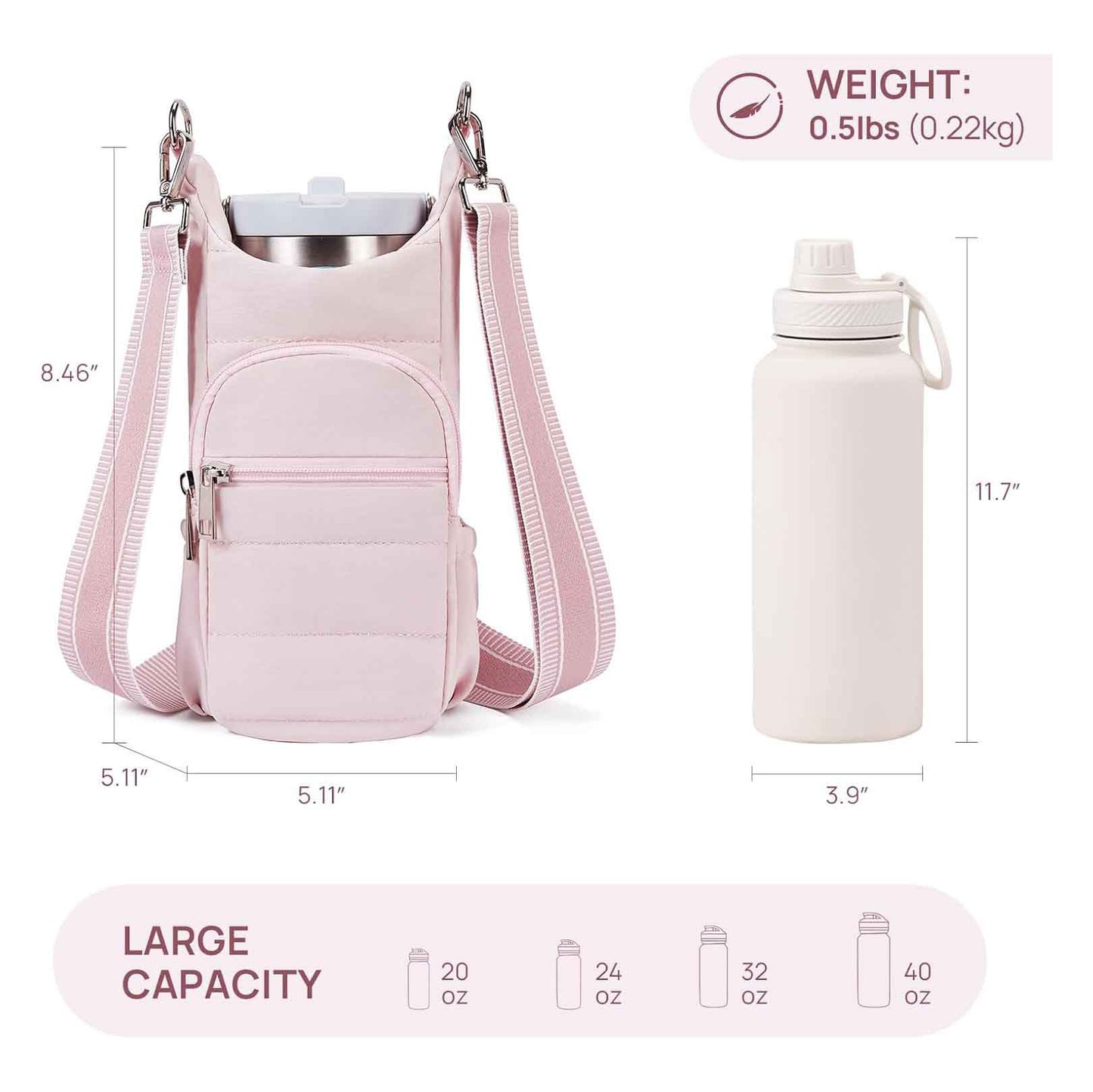 Water Bottle Kettle Bag Can Be Placed When Using Bicycle