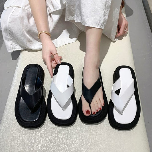 Women's Casual Comfortable Platform Heightening Slippers