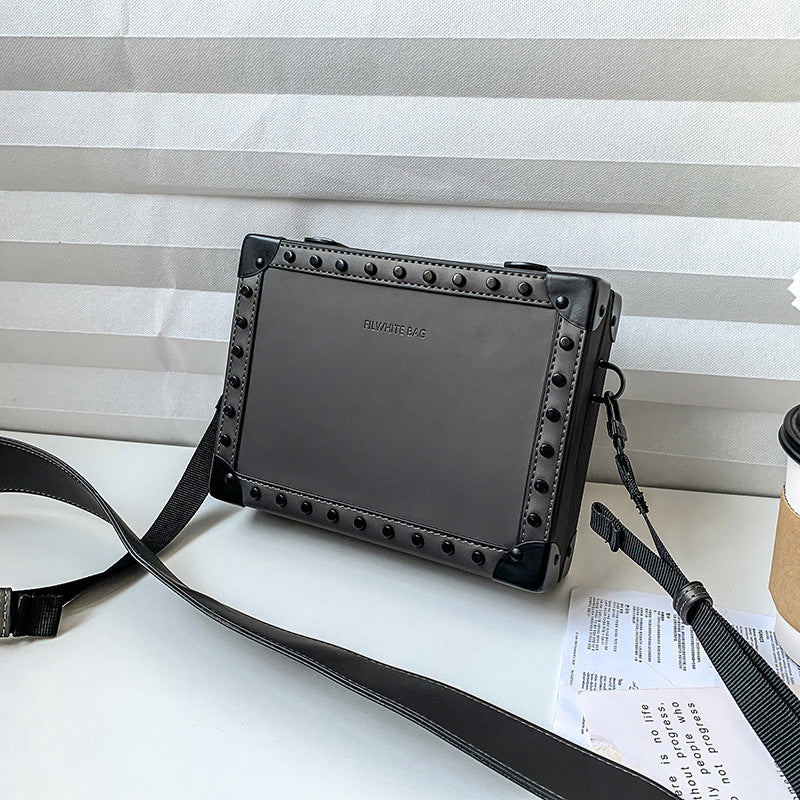 Boys Niche Design Crossbody Small Square Bag