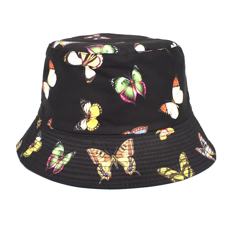 Reversible Wear Bucket Foreign Trade Men's Summer Outdoor Sun Protection Sun Hat