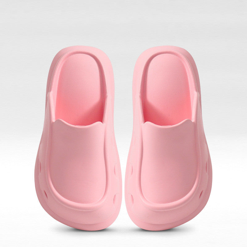 Baotou Thick Bottom Fashion Slippers Outerwear Home Shoes EVA Non-slip Casual Beach Shoes