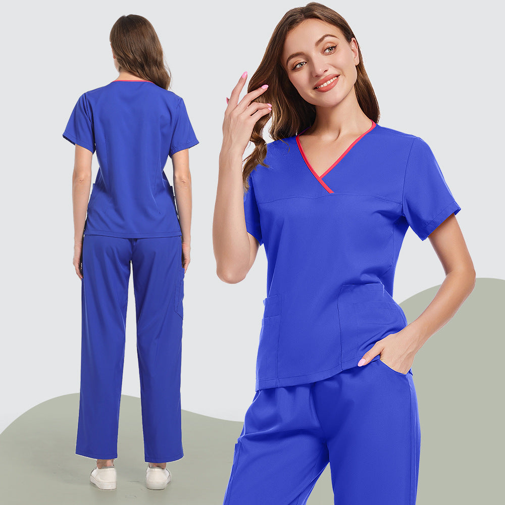 Uniform Sets Stretchy, Quick-drying Surgical Scrubs For Medical Staff In Operating Rooms