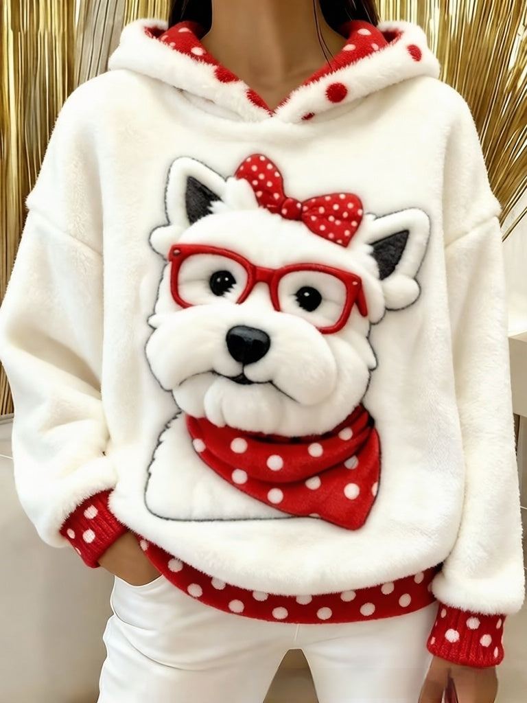 3D-printed Warm Loose-fitting Hoodie With Double Hoods For Cats