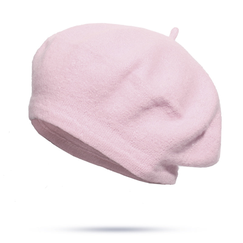 Wool Beret Vintage Woolen Painter Hat