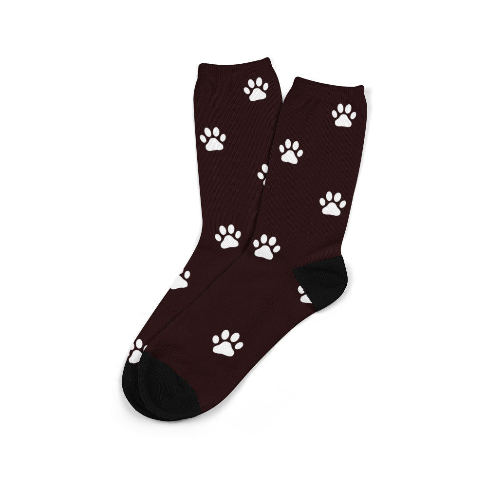 Personalized Photo Fun Male And Female Middle Tube Socks To Make Pictures