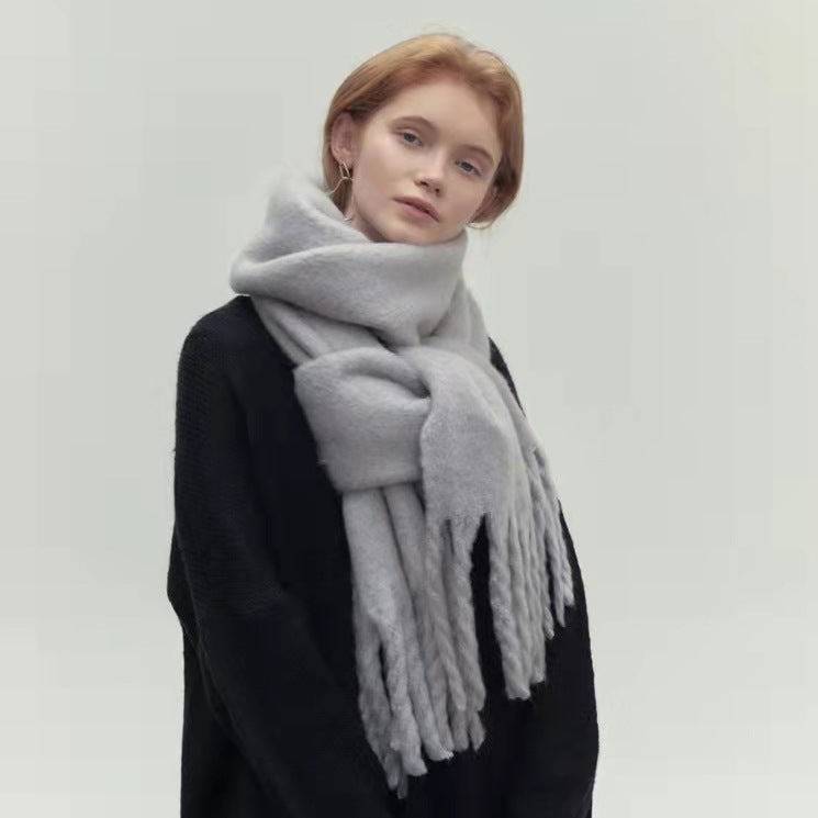 Soft Cozy And Laid-back Long Neck Warmer That Adds Instant Ambiance