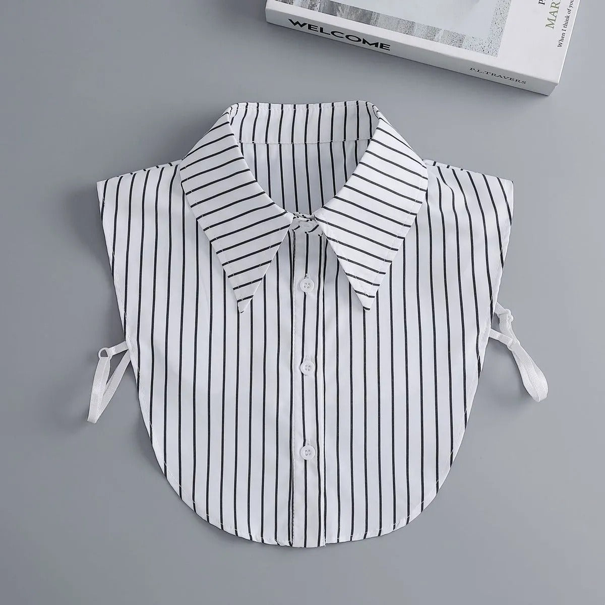 Detachable Collar Versatile Shirt With Separate Collar Trim Faux Collar Autumn Winter Fashion Versatile