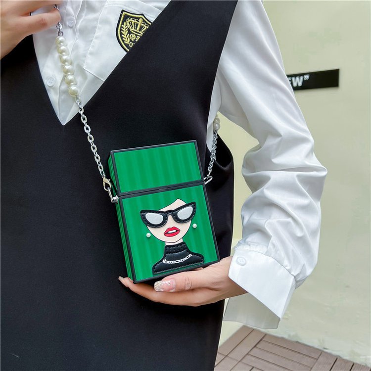 Eccentric Personality Chain Retro Popular All-matching Shoulder Messenger Bag