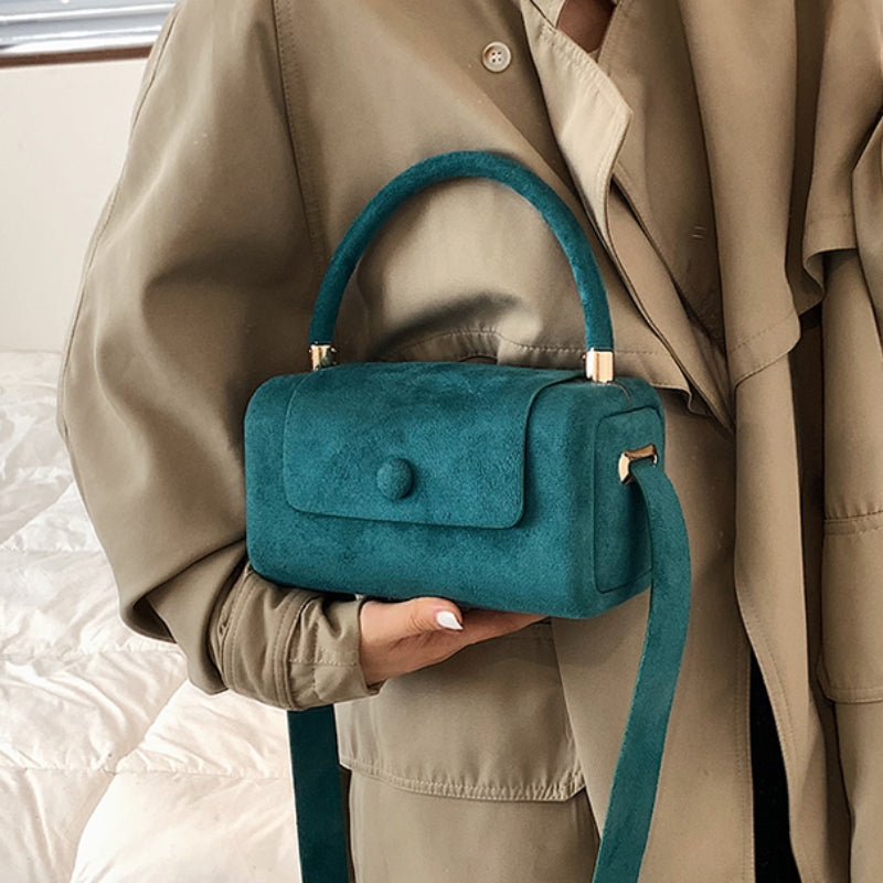 Women's New Popular Frosted One-shoulder Messenger Handbag