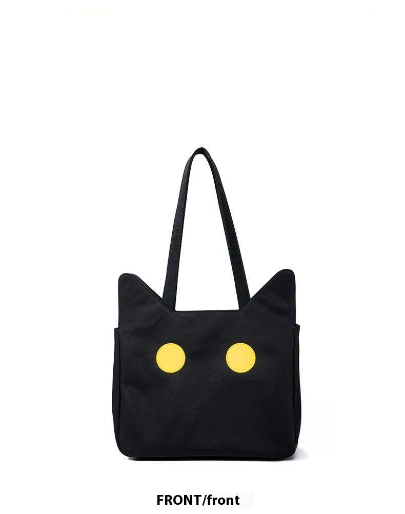 Sweet Cool Cat-shaped Nylon Tote Bag