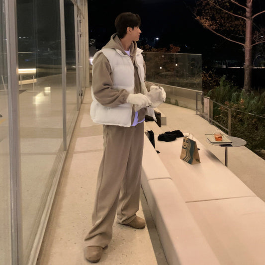 Men's Loose-Fitting Warm Outerwear For Autumn And Winter