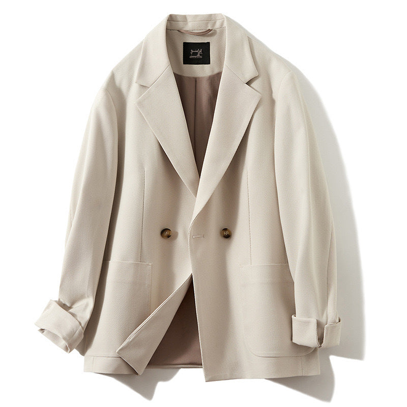 Japanese Style Draping Casual Suit Men's Loose