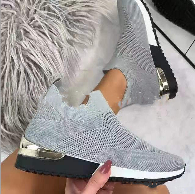 Flying Woven Soft Sole Mesh Sneakers