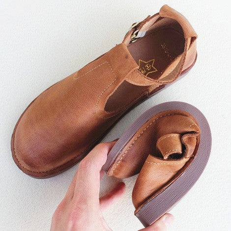 Original Handmade First Layer Cowhide Non-slip Soft Sole Women's Shoes