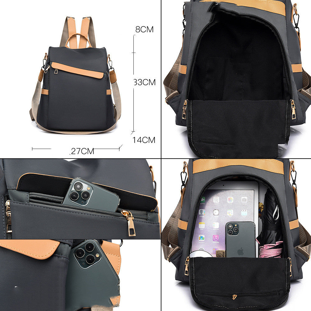 Women's Fashion Simple Nylon Fabric Shoulder Bag