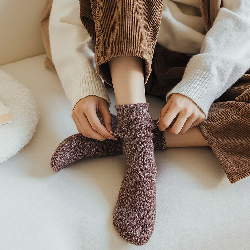 Women's Winter Thicken Thermal Wool Tube Socks