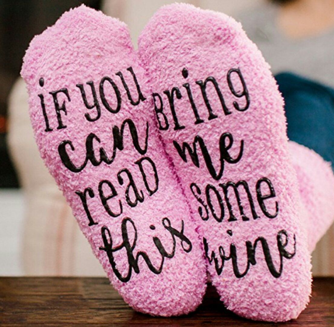 Casual Women's Letter Printed Coral Fleece Cake Socks
