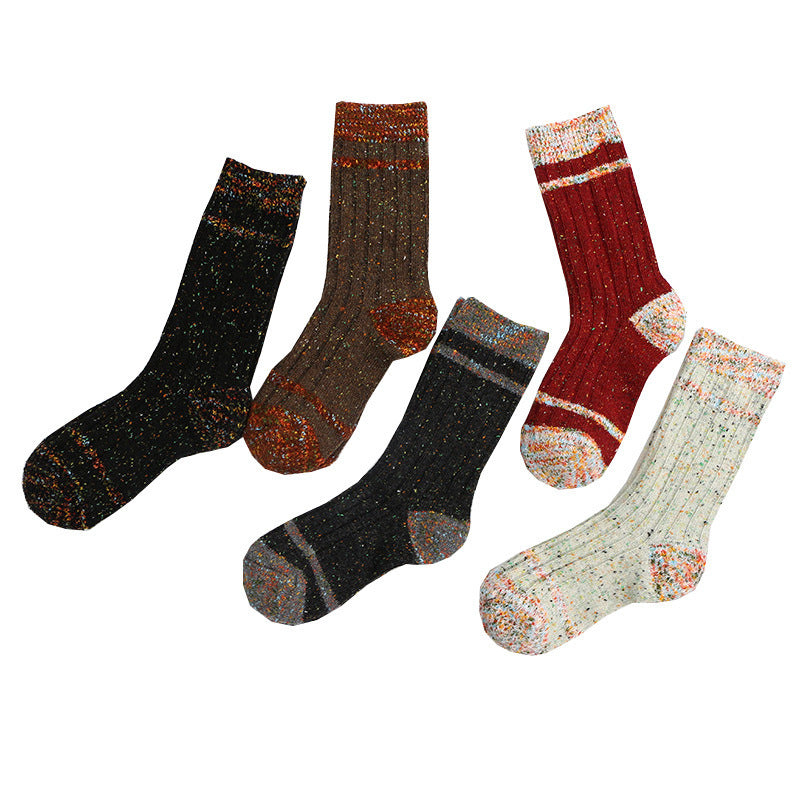 Fleece-lined Extra-thick Warm Mid-calf Slouch Socks