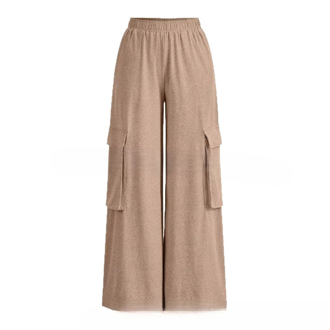 Amazon Workwear Straight-leg High-waist Casual Trousers