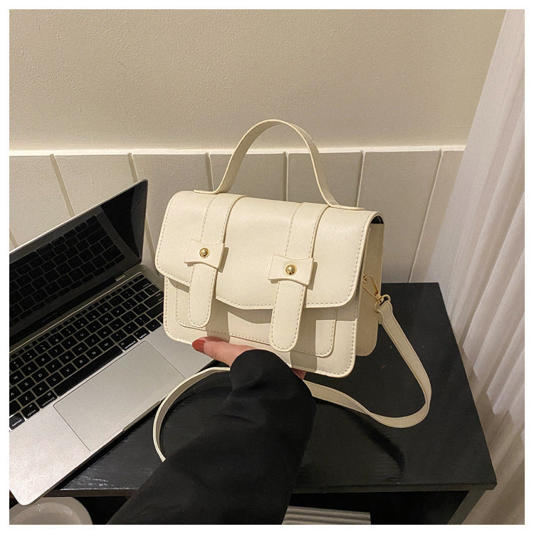 Retro Fashion Casual Crossbody Bag Simple Texture