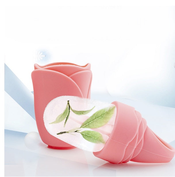 Contour Ice Film Apply Face Eye Bag Ice Tray Snow Strip Style Silicone