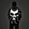 Cross-border Sources Of Reflective Skull Sweater