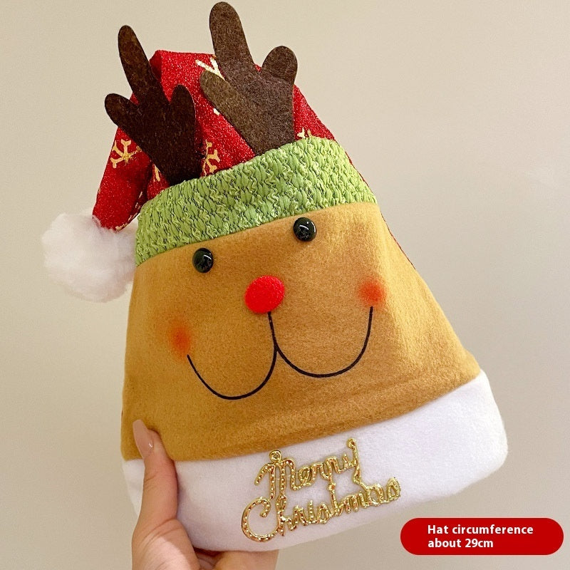 Christmas Hat Elk Horn Dress Up Children's Gift Headdress